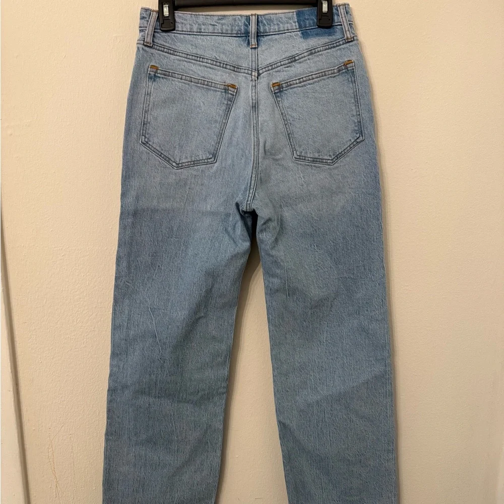 Abercrombie & Fitch Sky Blue High Rise Jeans - Picture 3 of 5